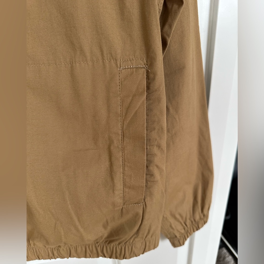 Denim & Flower Ricky Singh Tan Cotton Zip Up Outerwear Jacket - L - Picture 5 of 11